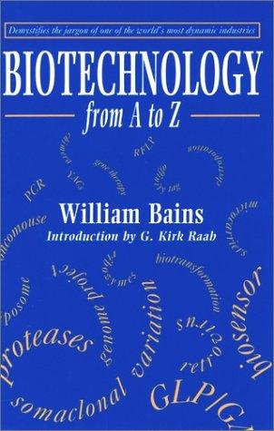 Cover image for Biotechnology from A to Z
