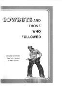 Cover image for The first cowboys and those who followed