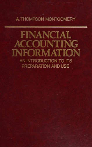 Cover image for Financial accounting information: An introduction to its preparation and use