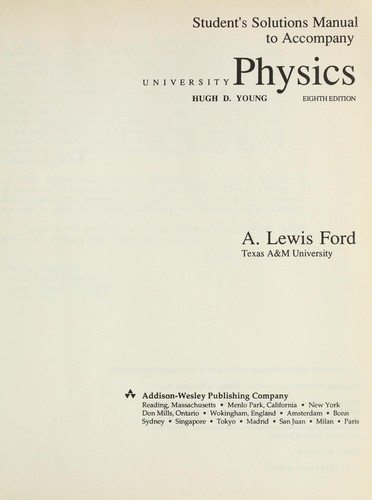 Cover image for University Physics