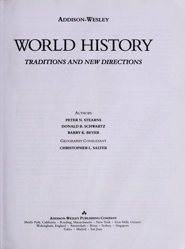 Cover image for World History