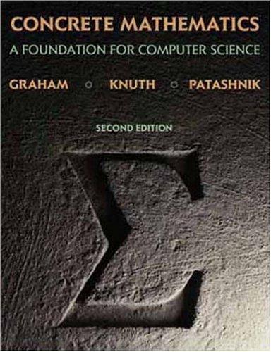 Cover image for Concrete Mathematics, 2/e