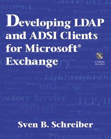 Cover image for Developing Ldap And Adsi Clients For Microsoft(r) Exchange