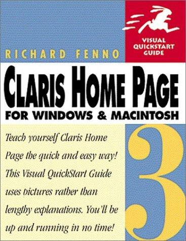 Cover image for Claris Home Page 3 for Windows & Macintosh (Visual QuickStart Guide)