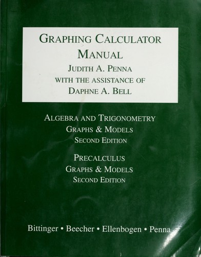 Cover image for Graphing Calculator Manual