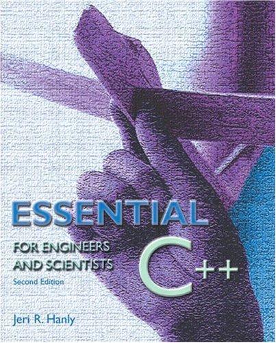 Cover image for Essential C++ for Engineers and Scientists (2nd Edition)
