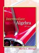 Cover image for Intermediate Algebra, Ninth Edition
