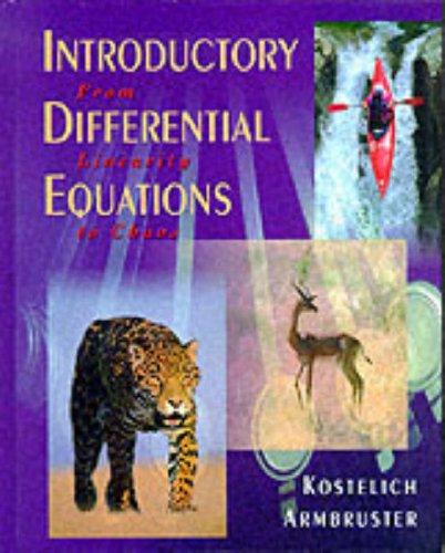 Cover image for Introductory Differential Equations: From Linearity to Chaos