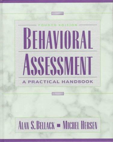 Cover image for Behavioral Assessment