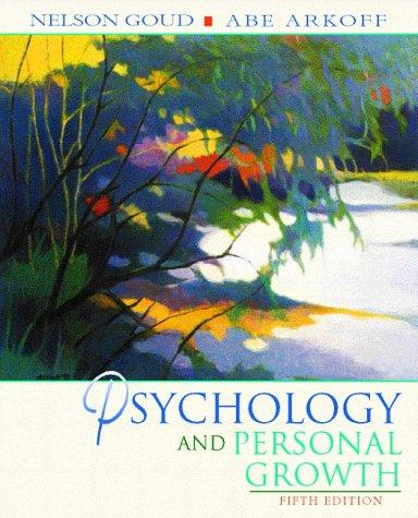 Cover image for Psychology and Personal Growth (5th Edition)
