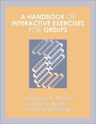 Cover image for Handbook of Interactive Exercises for Groups, A