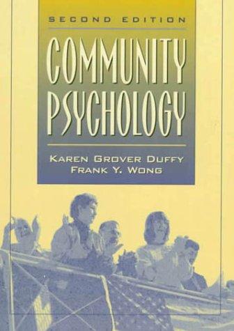 Cover image for Community Psychology (2nd Edition)