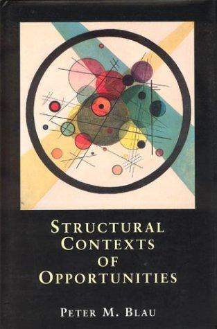 Cover image for Structural contexts of opportunities