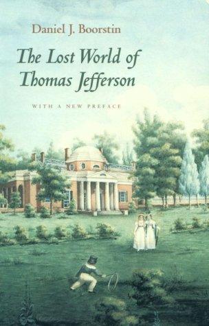 Cover image for The Lost World Of Thomas Jefferson