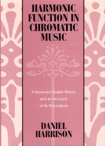 Cover image for Harmonic function in chromatic music