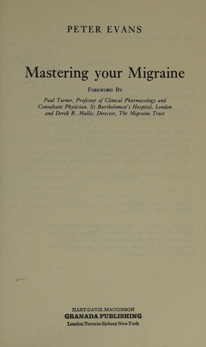 Cover image for Mastering Your Migraine