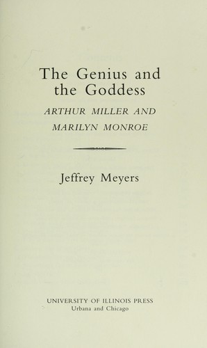 Cover image for The genius and the goddess