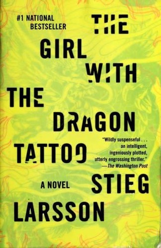 Cover image for The girl with the dragon tattoo