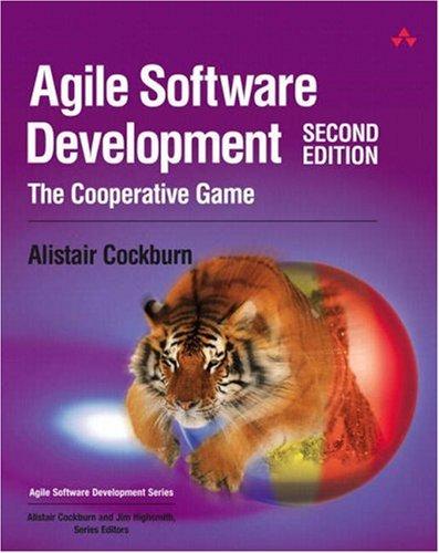 Cover image for Agile Software Development: The Cooperative Game