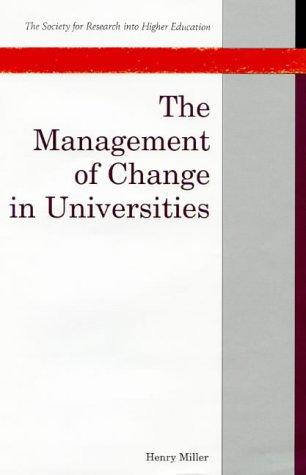 Cover image for MANAGMT CHANGE IN UNIVERSITIES CL