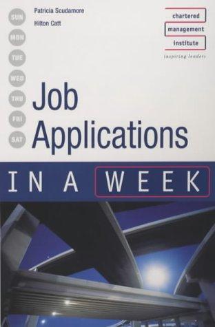 Cover image for Job Applications in a Week (In a Week)