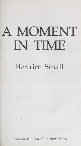 Cover image for Moment in Time