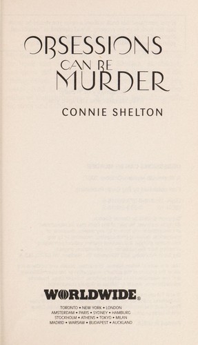 Cover image for Obsessions can be murder