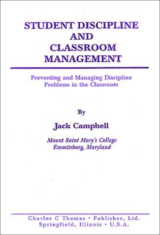 Cover image for Student Discipline and Classroom Management