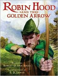 Cover image for Robin Hood and the golden arrow