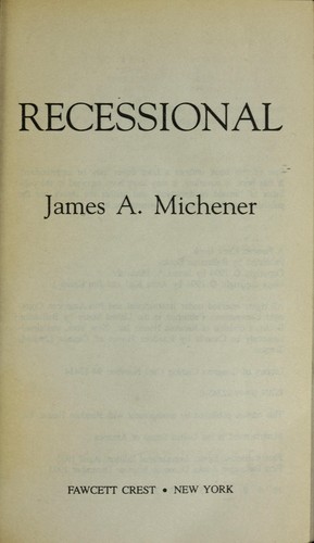 Cover image for Recessional