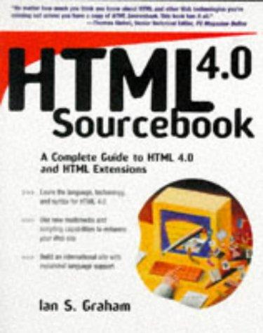 Cover image for Html 4.0 Sourcebook