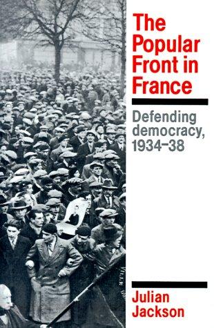 Cover image for The Popular Front in France