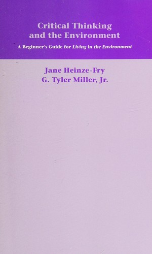 Cover image for Crit Think & Env