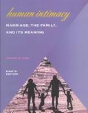 Cover image for Human Intimacy: Marriage, the Family and its Meaning