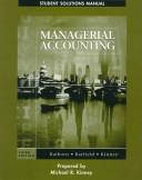 Cover image for Managerial Accounting
