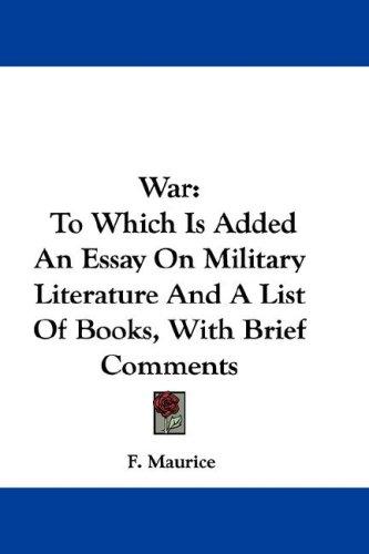 Cover image for War