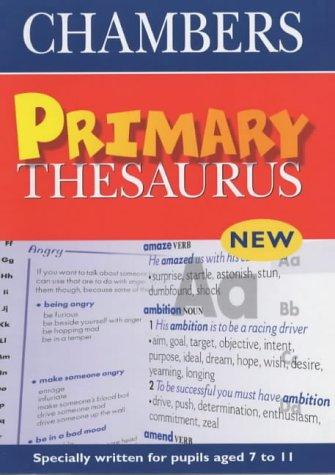 Cover image for Chambers Primary Thesaurus