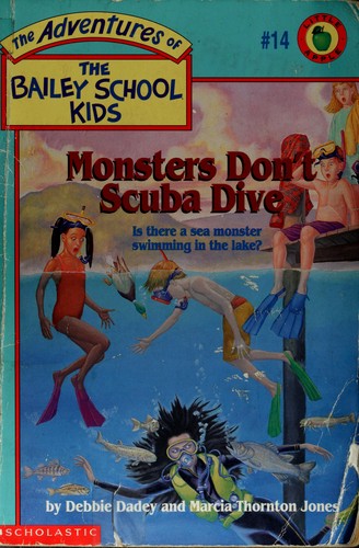 Cover image for Monsters Don't Scuba Dive (The Adventures of the Bailey School Kids, #14)