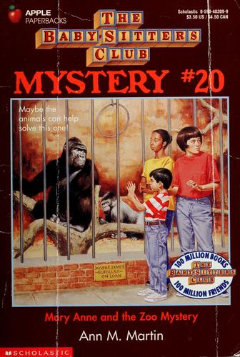 Cover image for Mary Anne and the Zoo Mystery (Baby-Sitters Club Mystery)