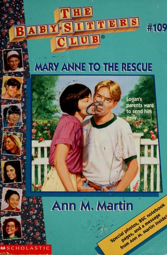 Cover image for Mary Anne to the Rescue (Baby-Sitters Club)