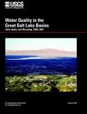 Cover image for Water Quality in the Great Salt Lake Basins, Utah, Idaho, and Wyoming, 1998-2001 (U.S. Geological Survey Circular, 1236.)