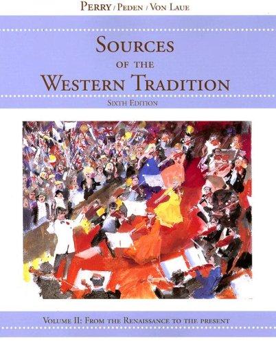 Cover image for Sources of Western Tradition