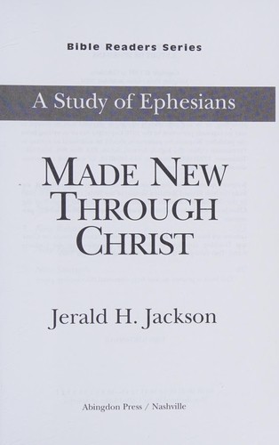 Cover image for A Study Of Ephesians
