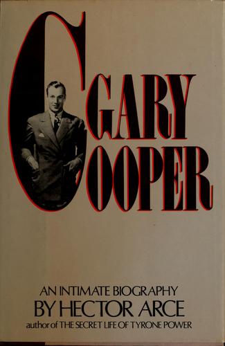 Cover image for Gary Cooper, an intimate biography