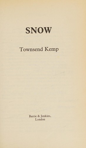 Cover image for Snow