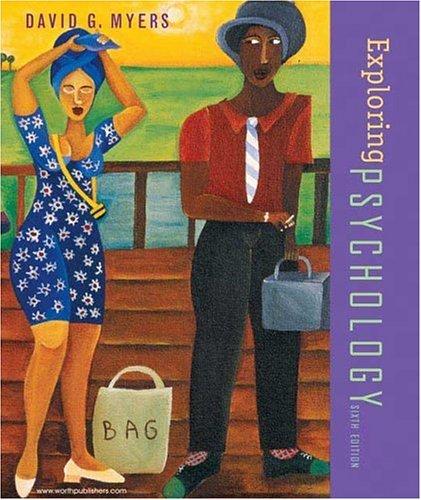 Cover image for Exploring Psychology