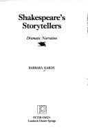 Cover image for {2nd copy} Shakespeares Storytellers: Dramatic Narration