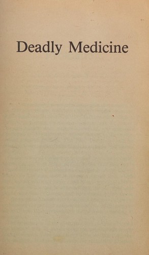 Cover image for Deadly Medicine