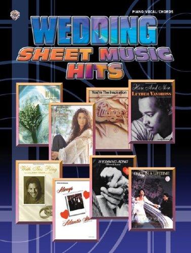 Cover image for Wedding Sheet Music Hits