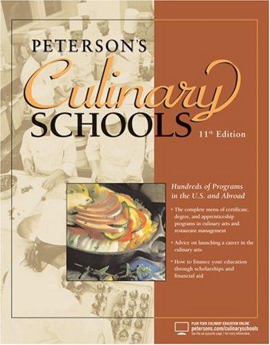 Cover image for Peterson's Culinary Schools 11th edition (Culinary Schools)